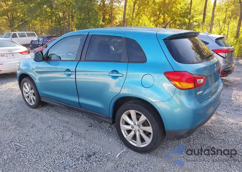 2013 Mitsubishi Outlander Sport Es из США, поврежденный, VIN 4A4AR3AU2DE020331